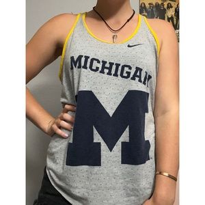 Michigan Nike size XL tank